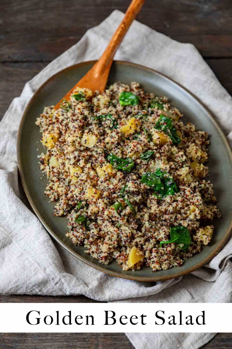 Auksinių burokėlių salotos {Sveika + lengva}