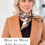 Kaip dėvėti šilko šalikus