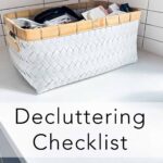 Your Decluttering Checklist {free, printable PDF}