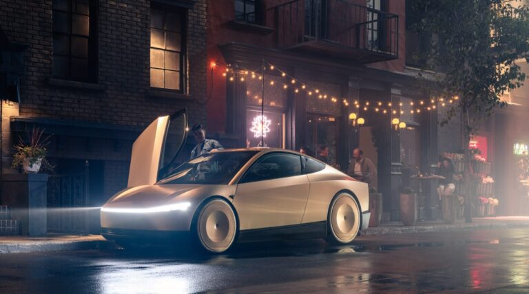 „Tesla Cybercab“ specifikacijos yra viešos, tačiau lieka klausimų